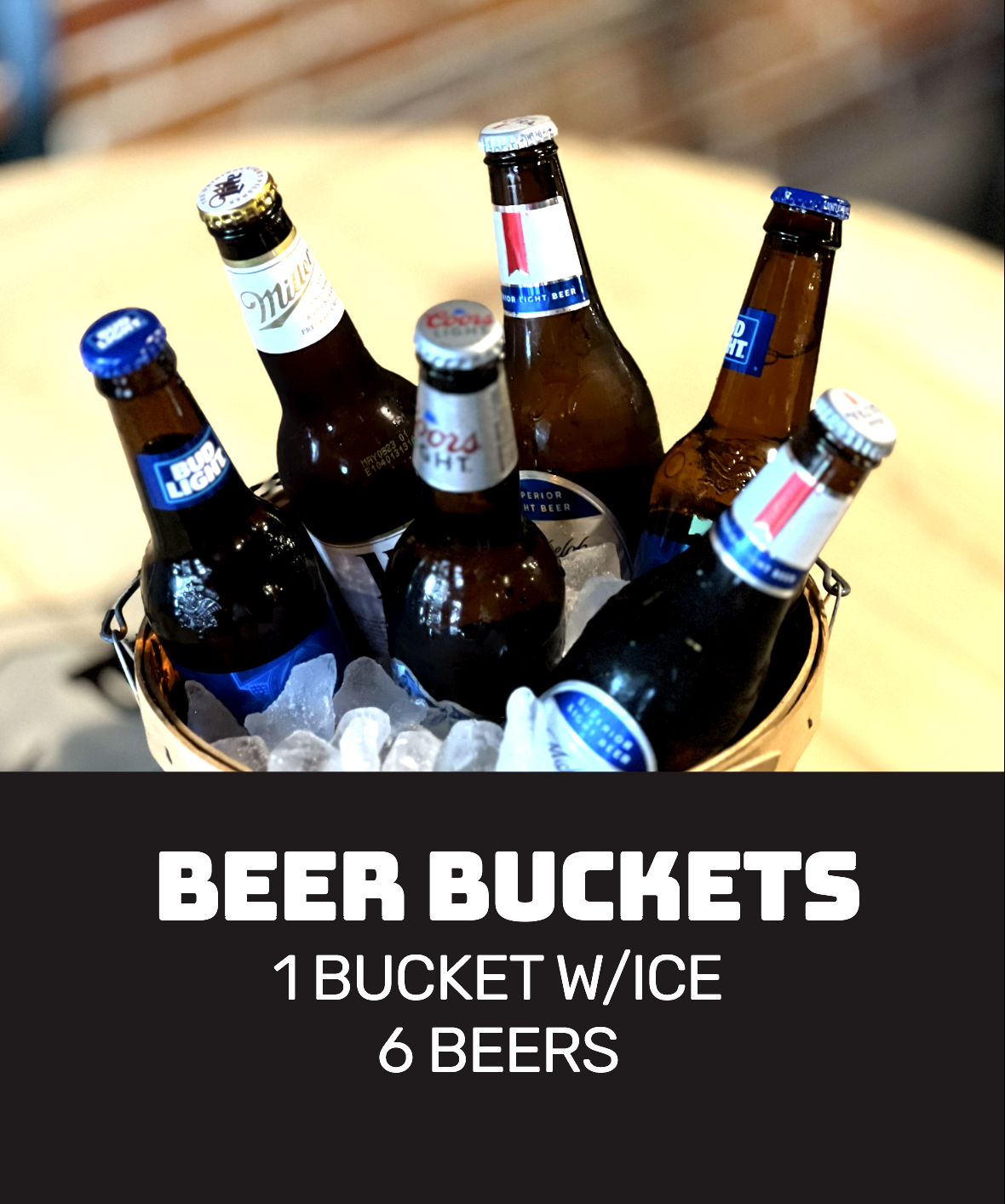 OTR Beer Bucket 6 OTR Beer Bucket